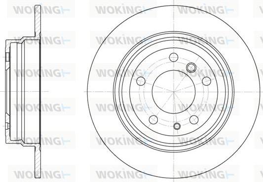 Woking D6342.00 - Əyləc Diski furqanavto.az