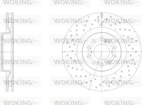 Woking D62546.10 - Əyləc Diski furqanavto.az