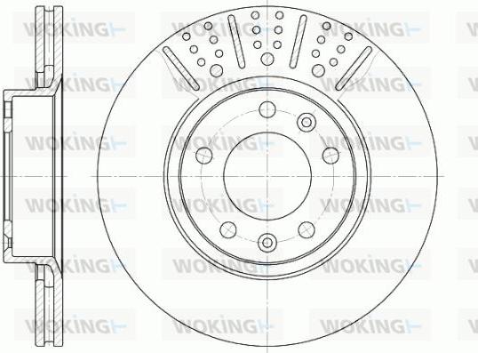 Woking D6265.10 - Əyləc Diski furqanavto.az