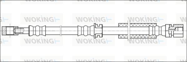 Woking G1904.35 - Əyləc şlanqı furqanavto.az