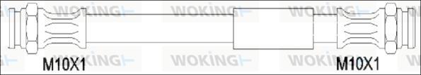 Woking G1906.02 - Əyləc şlanqı furqanavto.az