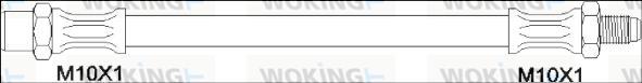 Woking G1901.22 - Əyləc şlanqı furqanavto.az