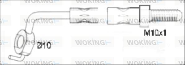 Woking G1903.92 - Əyləc şlanqı furqanavto.az