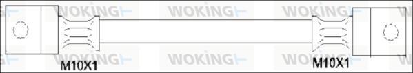 Woking G1907.00 - Əyləc şlanqı furqanavto.az