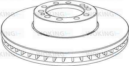 Woking NSA1075.20 - Əyləc Diski furqanavto.az