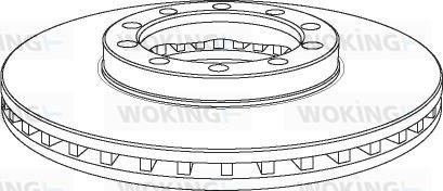 Woking NSA1138.20 - Əyləc Diski furqanavto.az