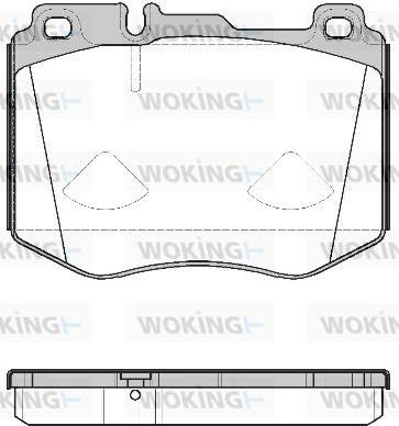 Mercedes-Benz N0004206700 - Əyləc altlığı dəsti, əyləc diski furqanavto.az