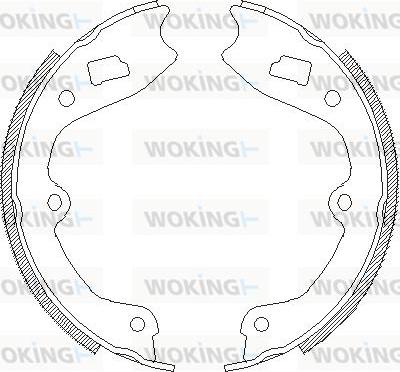 Woking Z4410.00 - Əyləc başlığı, Baraban əyləcləri furqanavto.az