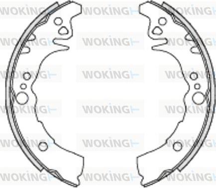 Woking Z4433.00 - Əyləc başlığı, Baraban əyləcləri furqanavto.az