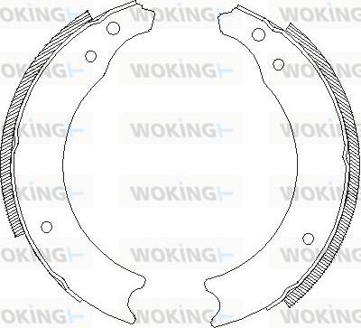 Woking Z4002.00 - Əyləc başlığı, Baraban əyləcləri furqanavto.az