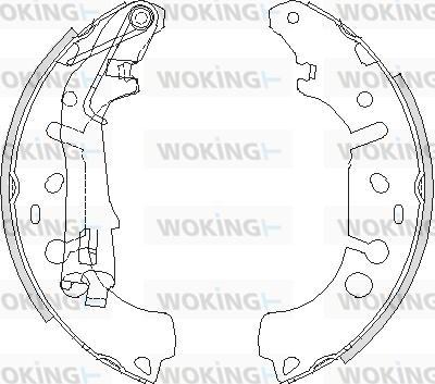 Woking Z4192.00 - Əyləc başlığı, Baraban əyləcləri furqanavto.az