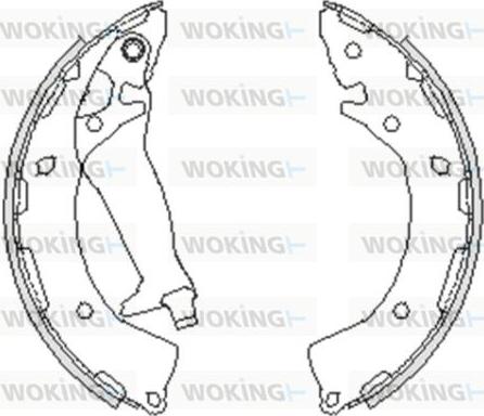 Woking Z4248.00 - Əyləc başlığı, Baraban əyləcləri furqanavto.az