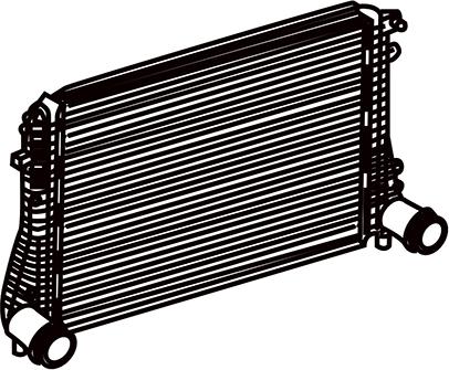 WXQP 321405 - Intercooler, şarj cihazı furqanavto.az