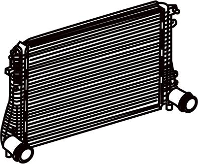 WXQP 321413 - Intercooler, şarj cihazı furqanavto.az