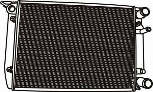 WXQP 321081 - Radiator, mühərrikin soyudulması furqanavto.az