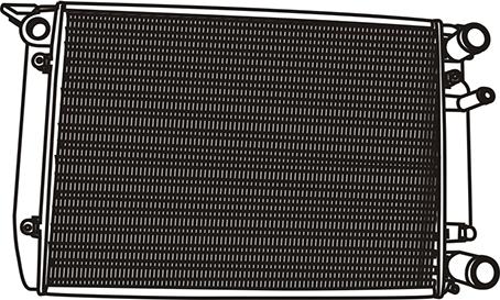 WXQP 220289 - Radiator, mühərrikin soyudulması furqanavto.az