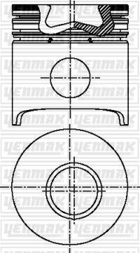 Yenmak 31-03687-000 - Piston furqanavto.az