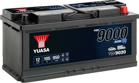 Yuasa YBX9020 - Başlanğıc batareyası furqanavto.az