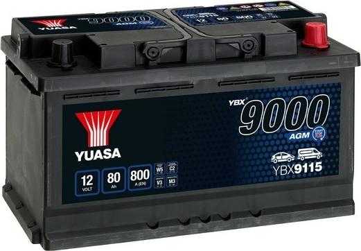 Yuasa YBX9115 - Başlanğıc batareyası furqanavto.az