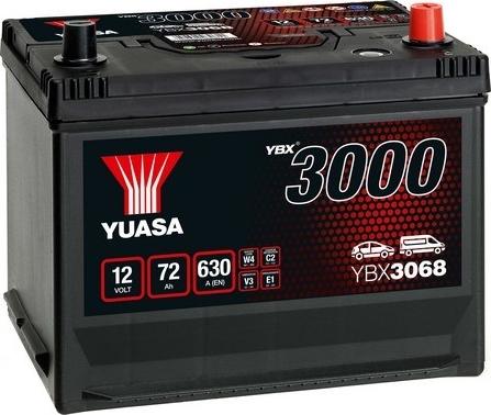 Yuasa YBX3068 - Başlanğıc batareyası furqanavto.az