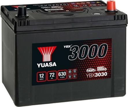 Yuasa YBX3030 - Başlanğıc batareyası furqanavto.az