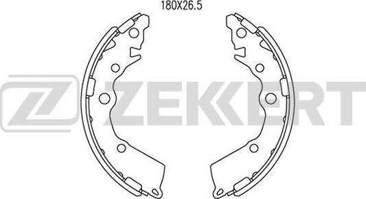 Zekkert BK-4094 - Əyləc Başlığı Dəsti furqanavto.az