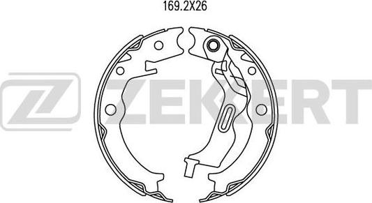 Zekkert BK-4051 - Əyləc Başlığı Dəsti furqanavto.az