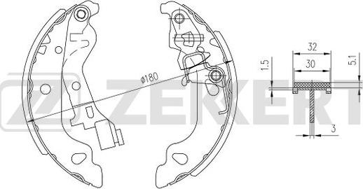 Zekkert BK-4008 - Əyləc Başlığı Dəsti furqanavto.az