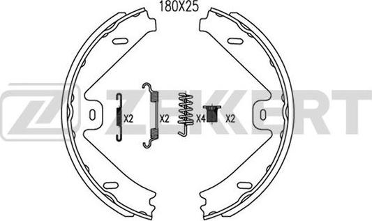 Zekkert BK-4084 - Əyləc Başlığı Dəsti furqanavto.az