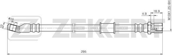 Zekkert BS-9492 - Əyləc şlanqı furqanavto.az