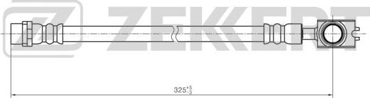 Zekkert BS-9429 - Əyləc şlanqı furqanavto.az