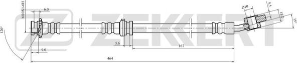 Zekkert BS-9515 - Əyləc şlanqı furqanavto.az