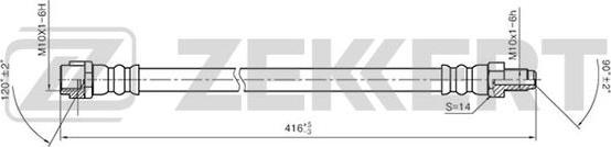 Zekkert BS-9040 - Əyləc şlanqı www.furqanavto.az