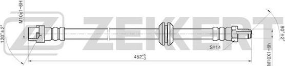 Zekkert BS-9004 - Əyləc şlanqı furqanavto.az