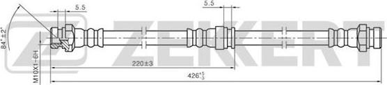 Zekkert BS-9127 - Əyləc şlanqı furqanavto.az