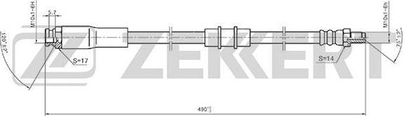 Zekkert BS-9387 - Əyləc şlanqı furqanavto.az