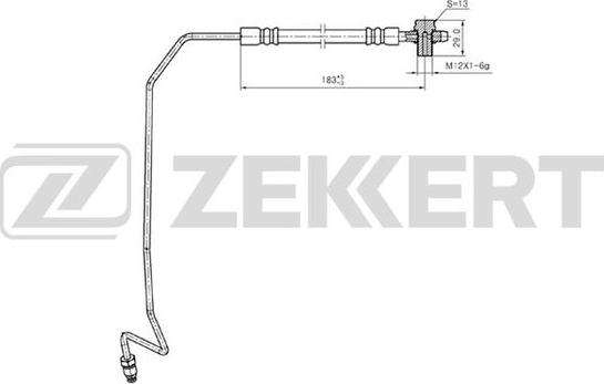 Zekkert BS-9244 - Əyləc şlanqı furqanavto.az