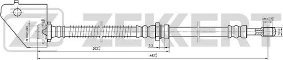 Zekkert BS-9205 - Əyləc şlanqı furqanavto.az