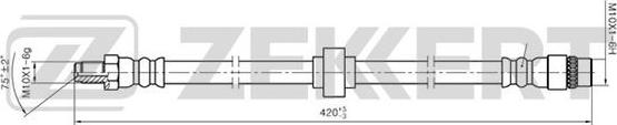 Zekkert BS-9225 - Əyləc şlanqı furqanavto.az