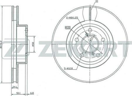 Zekkert BS-5181 - Əyləc Diski furqanavto.az