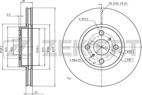 Zekkert BS-6316 - Əyləc Diski furqanavto.az