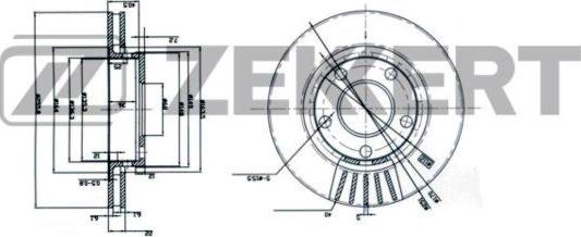 Zekkert BS-6202 - Əyləc Diski furqanavto.az