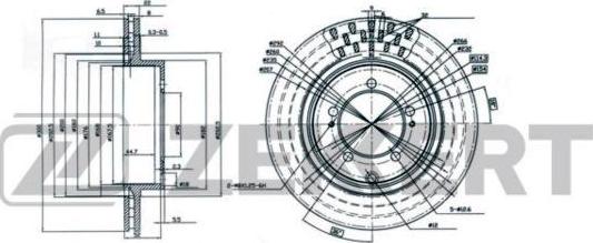 Zekkert BS-6216 - Əyləc Diski furqanavto.az