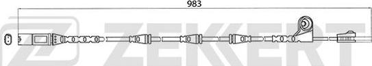 Zekkert BS-8004 - Xəbərdarlıq Kontakt, əyləc padinin aşınması furqanavto.az