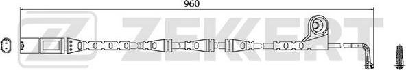 Zekkert BS-8005 - Xəbərdarlıq Kontakt, əyləc padinin aşınması furqanavto.az