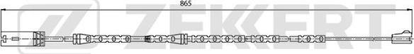 Zekkert BS-8029 - Xəbərdarlıq Kontakt, əyləc padinin aşınması furqanavto.az