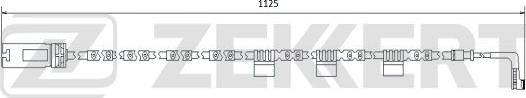 Zekkert BS-8072 - Xəbərdarlıq Kontakt, əyləc padinin aşınması furqanavto.az