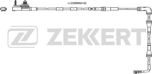 Zekkert BS-8135 - Xəbərdarlıq Kontakt, əyləc padinin aşınması furqanavto.az