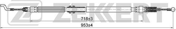 Zekkert BZ-1036 - Kabel, dayanacaq əyləci furqanavto.az