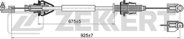 Zekkert BZ-1164 - Sürətləndirici kabel furqanavto.az